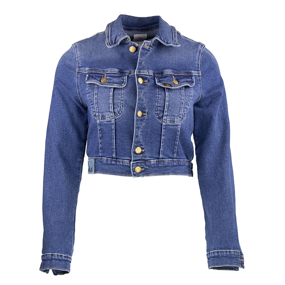 Torero Neck Jeans Jacket | Margareta Concept Store