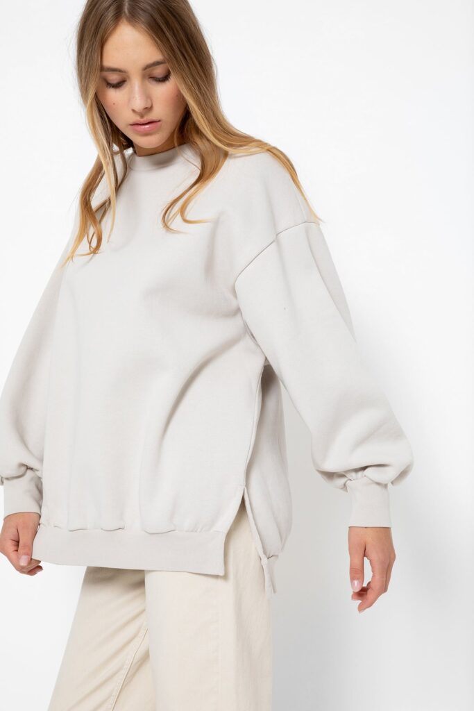 Ulla Oversized Sweatshirt Ecru