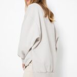 Ulla Oversized Sweatshirt Ecru