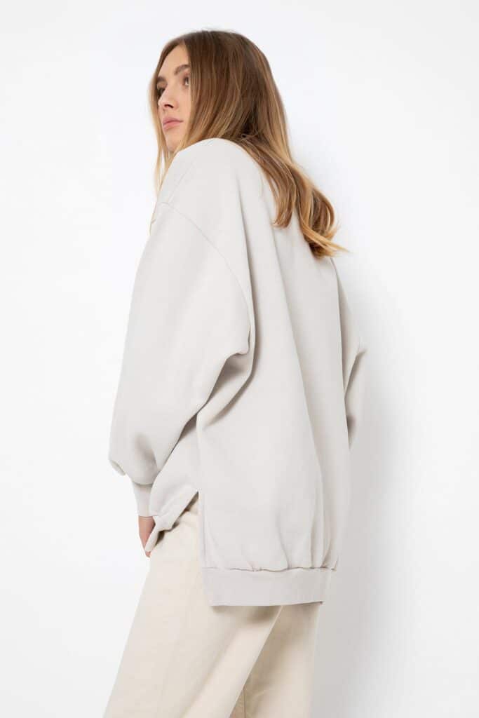 Ulla Oversized Sweatshirt Ecru