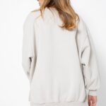 Ulla Oversized Sweatshirt Ecru