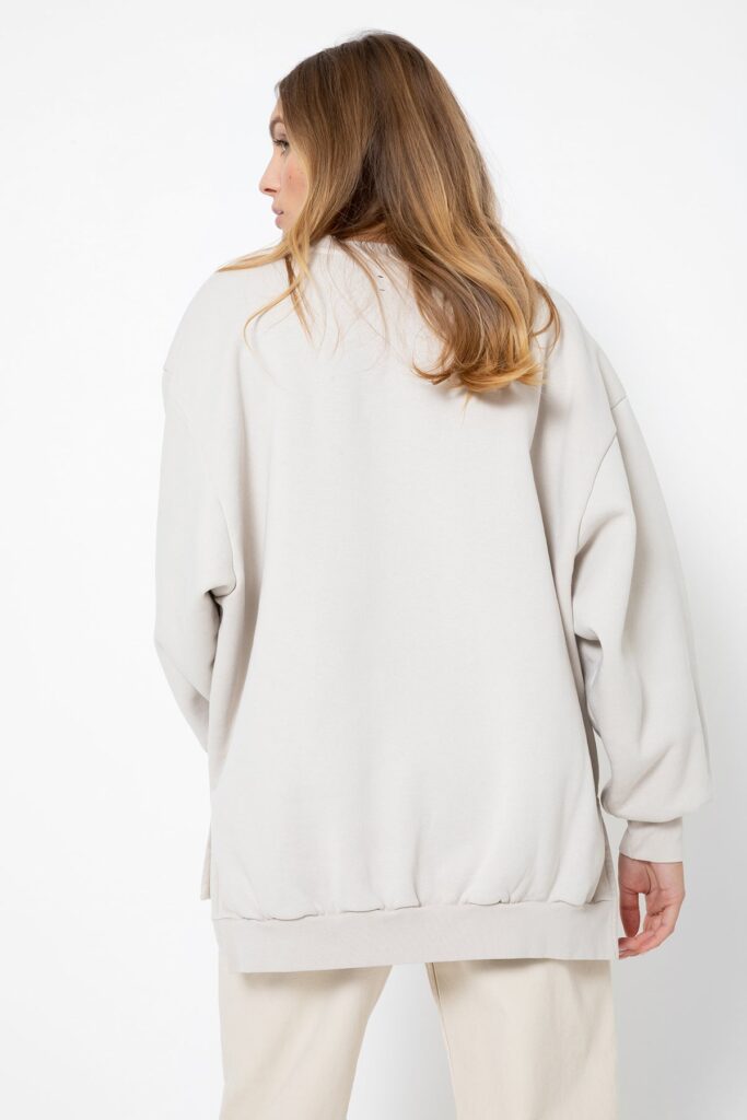 Ulla Oversized Sweatshirt Ecru